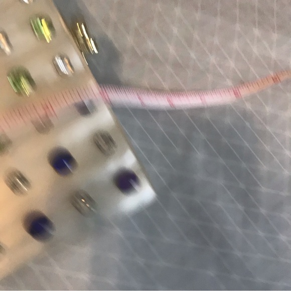 Cavana Multicolored Jeweled Pearlized Lucite Clutch - Picture 10 of 11